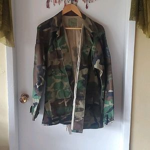 Army military jacket